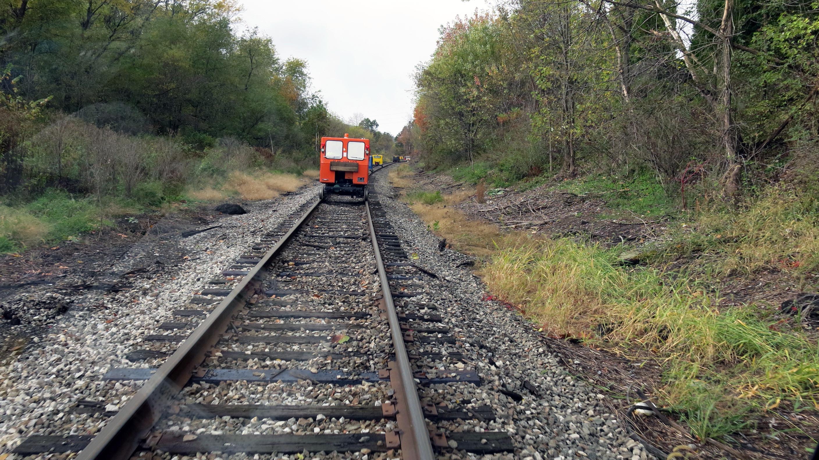 On the way out of Meadville following Ted Poesse